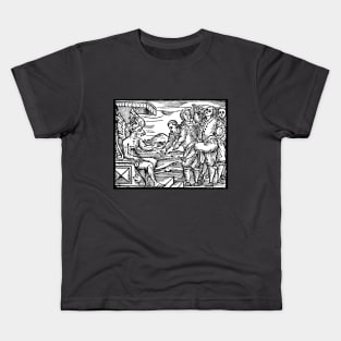 Arriving In Hell Kids T-Shirt